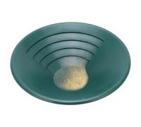 Leopacat Gold Pan,260mm Gold Panning Pan ABS Gold Sifting Stackable Classifier Washing Sieve Tray Accessory Manual Prospecting Outdoor Beginners Kit for Creeks Rivers Mountainous Areas