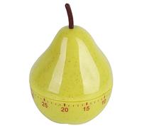 Leopacat Kitchen Timer, Mechanical Kitchen Timer 60 Minutes Manual Rotating Countdown Alarm Clock Cute Kitchen Timer Pear Shape Timer for Cooking Alarm Sleep Reminder Supply Classroom Home Study