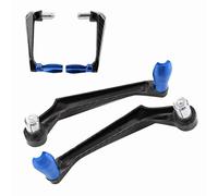 Leopacat Motorcycle Handlebar Brake Protector, 1 Pair 7/8inch CNC Aluminum Alloy Universal Lever Guards Protector Hand Guard for Motorbike Scooters Electric Cars Mountain Bikes 6.7x2x2in（Blue）