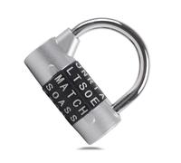 Leopacat Padlock,5 Digit Horizontal Combination Lock,Secure Password Lock Outdoor Weatherproof Resettable Combo for School Gym Locker,Sports Locker,Fence,Toolbox, Gate,Case,Hasp Storage 2.6*2.6*1.6in