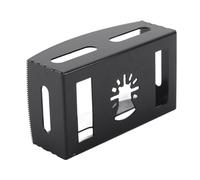 Leopacat Rectangle Slot Cutter,HSS Oscillating Saw Blade Multi Tool Socket Back Box Cutters Safe Electric Box Slot Cutting Blades One Step in Place for Drywall Plastic Metal Wood 97X56X33cm