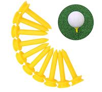 Leopacat Tees, Golf Tees plastic Castle Golf Tees, Small Tees Unbreakable Reusable Bulk Professional Height Control Golf Accessories for Golfer Practice 25mm Pack of 100