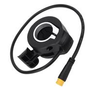 Leopacat Thumb Throttle Speed Controller,3 Pins Left or Right Handle Waterproof Plug Connector for Electric Scooters and E Bikes Universal 130X Conversion Replacement Part 5V Operating Voltage