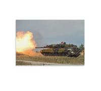 Leopard 2 Main Battle Tank Armored Car Self-propelled Artillery (56) Canvas Wall Art Poster Decorative Modern Home Print Picture Artworks Posters 12