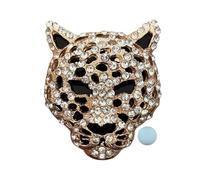 Leopard Air Freshener Car | Crystal Car Outlet Perfume Diffuser Clips, Elegant Beautiful Car Dashboard Pendant, Car Interior Decoration
