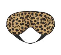 Leopard Animal Print Print Comfortable Sleep Eye Mask Men Women Lightweight Travel Nap Meditation Yoga Work