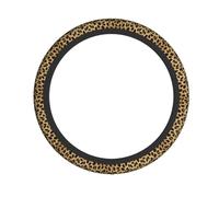 Leopard Animal Print Print Elastic Steering Wheel Cover - All Over Printed, High-Grade Chloroprene Rubber - Non-Slip, Durable, Eco-Friendly Wheel