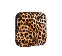 Leopard Animal Print Print Multifunctional Storage Bag Pad Bag Skin-Friendly Period Pouch Reusable Tampon Bag for Female