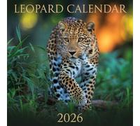 Leopard Calendar 2026: Big Cat Nature Scenes for Every Month
