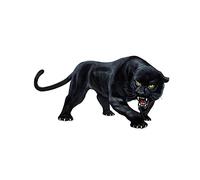 Leopard Car Stickers, 3D Self-Adhesive Window Sticker Leopard Shape Car Stickers Animal Car Sticker Waterproof Vinyl Decal Universal Sticker