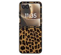Leopard Case for Razr 70 Ultra and Razr 60 Ultra Foldable Protective Cover