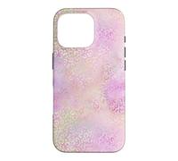 Leopard Case Tie Dye Pink Pastel Purple Cheetah Pattern Case for iPhone 16 Pro