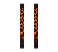 Leopard Cheetah Skin 2Pcs Refrigerator Door Handle Covers, Tiger Print Kitchen Appliance Handle Cover for Fridge Microwave Stove Oven Dishwasher Decor