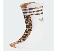 Leopard Crew Socks 2 Pairs
