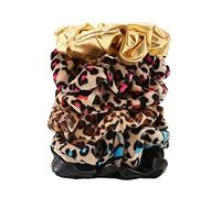 Leopard Dot Velvet Scrunchies Women Elastic Hair Rubber Bands Accessories For Girls Lady Tie Hair Rope Ponytail Holder Headdress(SPAIN)