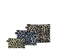 Leopard Dusk, Twilight and Sunset Zip Pockets, multicoloured, S, Cosmetic bag
