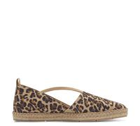 Leopard Espadrilles Sandals - female - Tamaris - Espadrilles - Brown - 6 UK - Shoes 6 UK