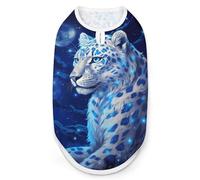 Leopard Fireflies Under Moonlight Dog Shirt Pet Clothes Summer T-Shirts Sleeveless Tank Top for Small Puppy Cat
