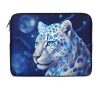 Leopard Fireflies Under Moonlight Laptop Sleeve Bag Protective Laptop Carrying Case Cover for 10/12/13/15/17 Inch