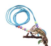 Leopard Gecko ,Adjustable Guinea Pig Harness for Small Animals | Flexible for Small Animals, Fluorescent Reptile Training Lead Harness for