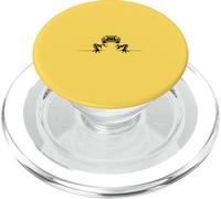 Leopard Gecko Dad Reptile Lizard - Yellow PopSockets PopGrip for MagSafe