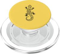 Leopard Gecko Dad Reptile Lizard - Yellow PopSockets PopGrip for MagSafe