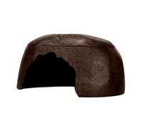 Leopard Gecko Hide,Reptile Sleeping Cave - Small Humidify Hide Habitat with 3 Sinks for Gecko Lizard Snake Turtle Frog for Pet Comfort Safety