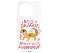 Leopard Gecko I Raise A Dragon What's Your Superpower? Case for iPhone 15 Pro