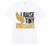 Leopard Gecko, I Raise Tiny Dinosaurs, Reptile Lover Comfort Colors Adult Heavyweight T-Shirt