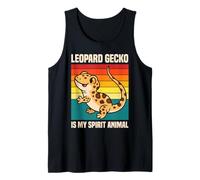 Leopard Gecko Is My Spirit Animal Cute Reptile Lizard Tank Top