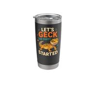 Leopard Gecko Let's Geck The Party Started Stainless Steel Insulated Tumbler
