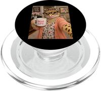 Leopard Gecko Lizard Selfie Meme Humor Mom Mommy Cute Love PopSockets PopGrip for MagSafe