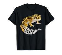 Leopard Gecko Mom Whose Always Smiles Leo Art Smiling Cute T-Shirt