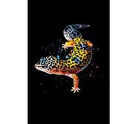 Leopard Gecko Notebook: Do you own a pet leopard gecko or do you love all reptiles, lizards and types of geckos? This makes a perfect choice for any gecko owner or reptile lover.