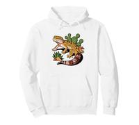 Leopard Gecko Owner Cozy Fall Aesthetic Warm Tones Autumn Pullover Hoodie