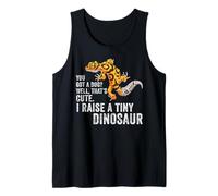 Leopard Gecko Owner I Raise A Tiny Dinosaur Leopard Gecko Tank Top