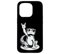 Leopard Gecko Punk Rock Rocker Heavy Metal Case for iPhone 15 Pro