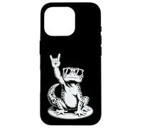 Leopard Gecko Punk Rock Rocker Heavy Metal Case for iPhone 16 Pro