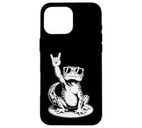 Leopard Gecko Punk Rock Rocker Heavy Metal Case for iPhone 16 Pro Max