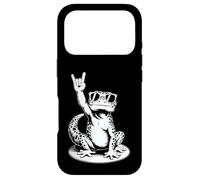 Leopard Gecko Punk Rock Rocker Heavy Metal Case for iPhone 17 Pro