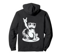 Leopard Gecko Punk Rock Rocker Heavy Metal Pullover Hoodie