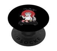 Leopard Gecko Sushi Anime Vintage Japanese Food Lover Kawaii PopSockets Adhesive PopGrip