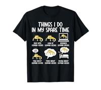 Leopard Gecko Things I Do In My Spare Time Leopard Geckos T-Shirt