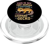 Leopard Gecko This Is My Tiny Human Costume I'm Really A PopSockets PopGrip for MagSafe