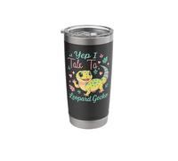 Leopard Gecko Yep I Talk to Leopard Gecko Stainless Steel Insulated Tumbler