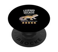 Leopard Geckos Are Very Nice! PopSockets Adhesive PopGrip