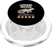 Leopard Geckos Are Very Nice! Reptile Lover Leopard Gecko PopSockets PopGrip for MagSafe