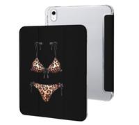 Leopard Graphic Tablet Case with Pen Holder Compatible with IPAD 10 | Slim,silicone,Imitation leather,Back Shell,Smart Cover Protective,Portable