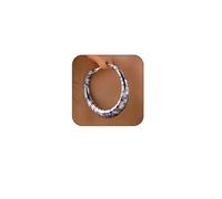 Leopard Hoop Earrings for Women Exaggerated 80s 90s Zebra Chunky Statement Hoops Earring Hypoallergenic Cows Big Hoops Y2k Jewelry Outfits Accessories, L, Metal, No Gemstone