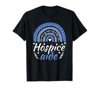 Leopard Hospice Aide Nursing RN Palliative Care Nurse T-Shirt